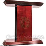 TABLE TOP BELT DISPLAY WITH LASER CARVED TIGER - image 2