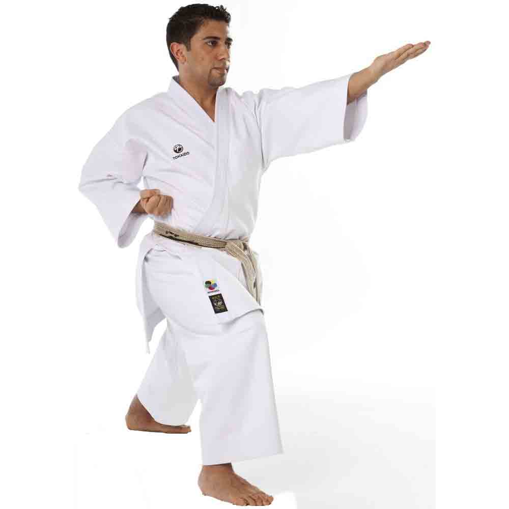 TOKAIDO WKF KATA MASTER GI GOLD 14OZ JAPANESE CUT on sale starting