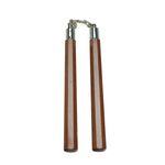 WOODEN NUNCHAKU OCTAGON WITH BALL BEARING