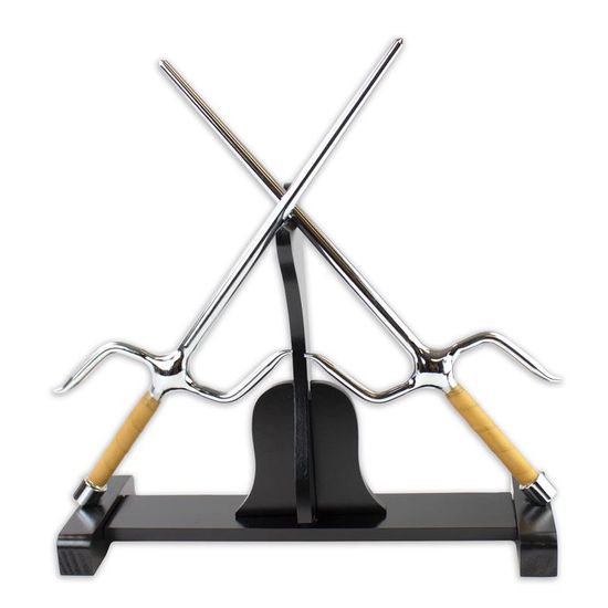 UNIVERSAL WOODEN KAMA AND SAI DISPLAY STAND