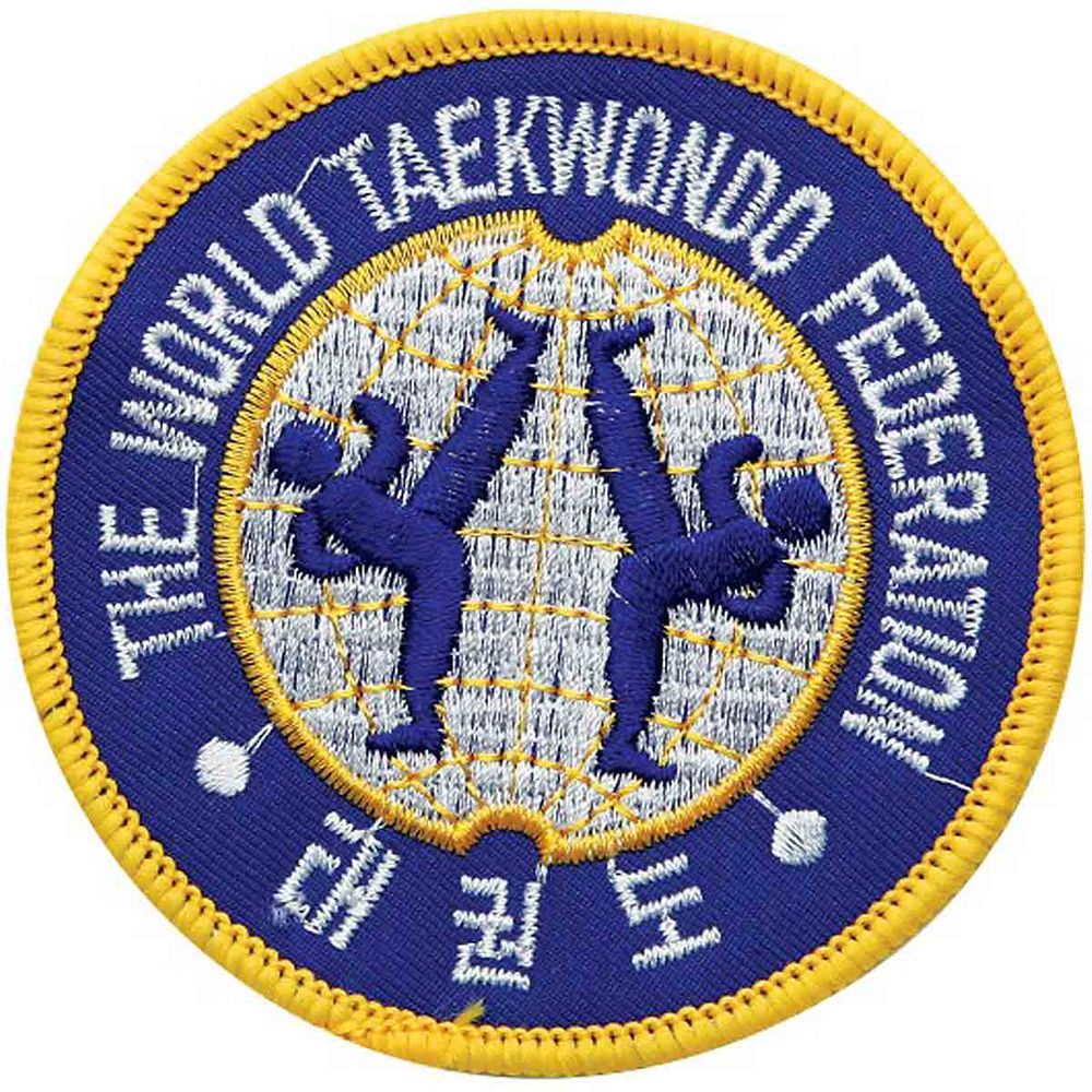 WORLD TAEKWONDO FEDERATION ORIGINAL PATCH on Sale only 3.75
