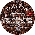 Raw Creamed Honey - Organic Coffee 6 oz