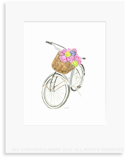 Bicycle with Flowers
