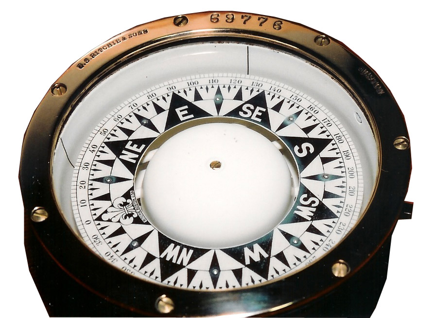 Antique 5" Ritchie Compass Repair