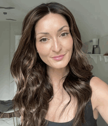 MANDY HIGHLIGHTED DARK BRUNETTE REMY HUMAN HAIR LACE FRONT WIG S/M| TOPCOMFORT CAP