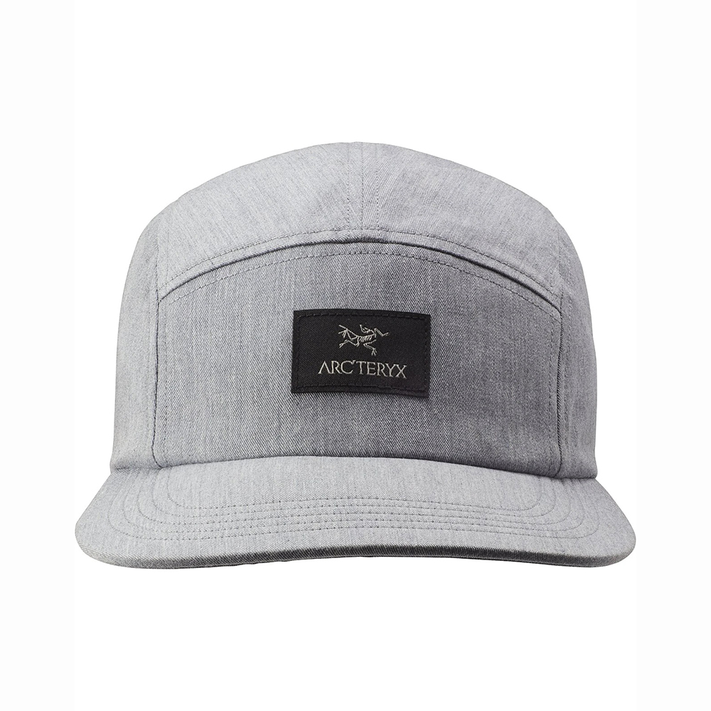 Arc'teryx 5 Panel Label Hat Grey Heather