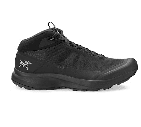 Arc'teryx Mens Aerios Aura Mid Shoe Black/ Silk