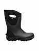Bogs Womens Classic Seamless Mid Boot Black
