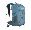 Camelbak Womens Fourteener 24 Hydration Hiking Pack with Crux 3L Reservoir Smoke Blue/Fiery Coral Camelbak Womens Fourteener 24 Hydration Hiking Pack with Crux 3L Reservoir Smoke Blue/Fiery Coral