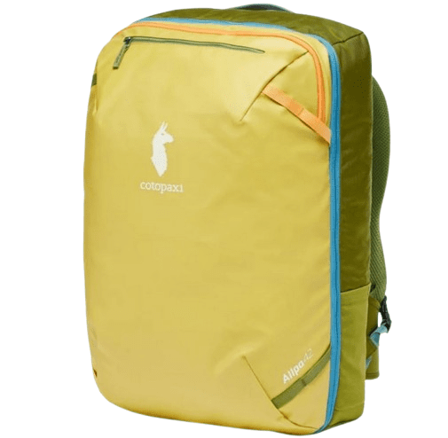 Cotopaxi Allpa 42L Travel Pack Lemongrass/ Cedar (Close Out)