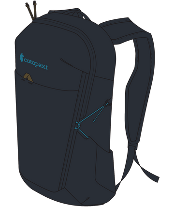 Cotopaxi Elqui 18L Backpack Carbon