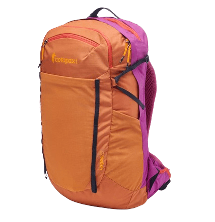 Cotopaxi Lagos 25L Hiking Hydration Pack Mezcal/ Foxglove (Close Out) Cotopaxi Lagos 25L Hiking Hydration Pack Mezcal/ Foxglove (Close Out)