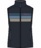 Cotopaxi Mens Fuego Down Vest Carbon Stripes