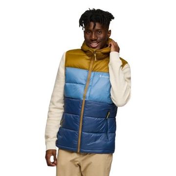Cotopaxi Mens Fuego Max Down Vest Bronze And Deep Sea