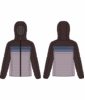 Cotopaxi Womens Fuego Down Hooded Jacket Coffee And Quartz