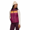 Cotopaxi Womens Fuego Down Vest Blackberry And Jam