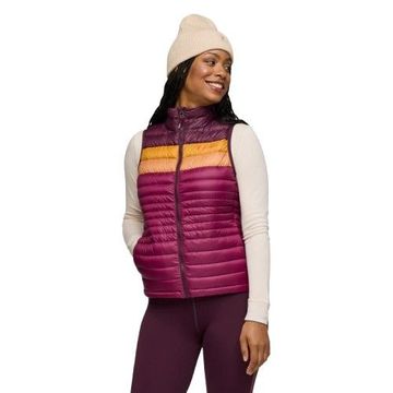 Cotopaxi Womens Fuego Down Vest Blackberry And Jam