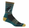 Darn Tough Mens Willoughby Micro Crew Lightweight Hiking Socks Dog Pond Darn Tough Mens Willoughby Micro Crew Lightweight Hiking Socks Dog Pond