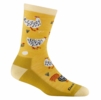 Darn Tough Womens Mother Clucker Crew Lightweight Lifestyle Socks Sunny Darn Tough Womens Mother Clucker Crew Lightweight Lifestyle Socks Sunny
