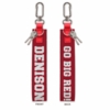 Denison Big Red Oversized Strap Key Chain Red