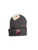 Denison Bueller Knit Cuff Hat With Marled Yarn Black