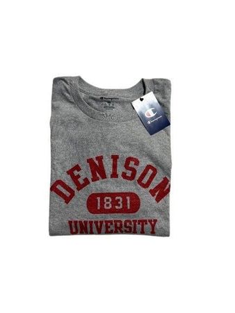 Denison Champion Short Sleeve 1831 Tee Grey