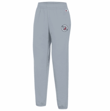 Denison Champion Womens Fleece Sweatpant Silver Spotlight