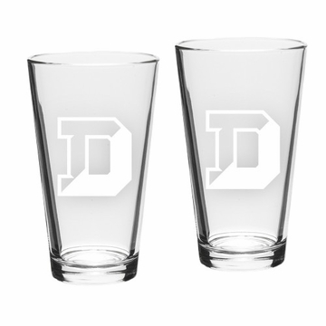 Denison Classic 16 oz Pub Glass Set of Two