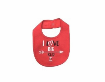Denison Garb Infant Bib Red