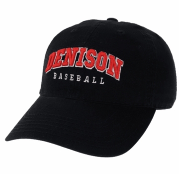 Denison Legacy Baseball Hat Black