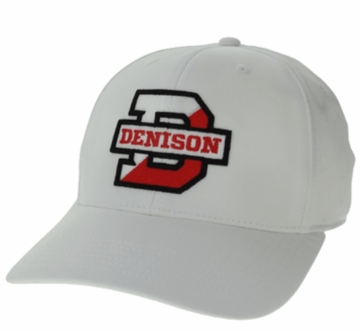 Denison Legacy D Logo White Hat