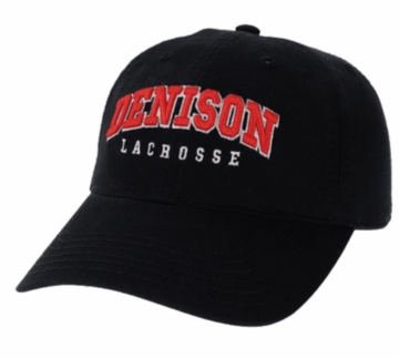 Denison Legacy Lacrosse Hat Black