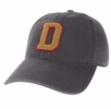 Denison Legacy Textured D Hat Gray