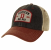 Denison Legacy Trucker Hat Black/ Cardinal