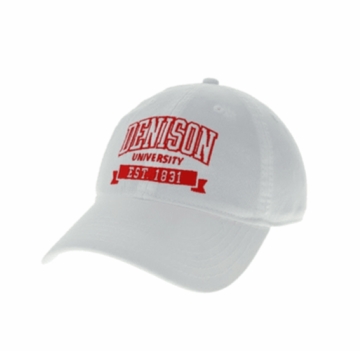 Denison Legacy University Est. 1831 White Hat