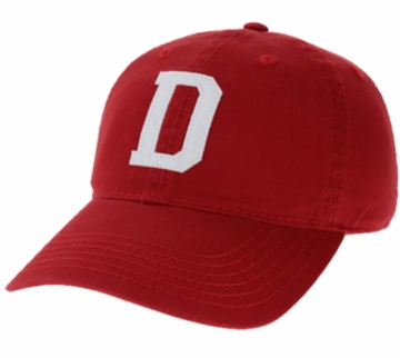 Denison Legacy Varsity Letter D Hat Red