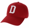 Denison Legacy Varsity Letter D Hat Red