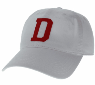 Denison Legacy Varsity Letter D Hat White