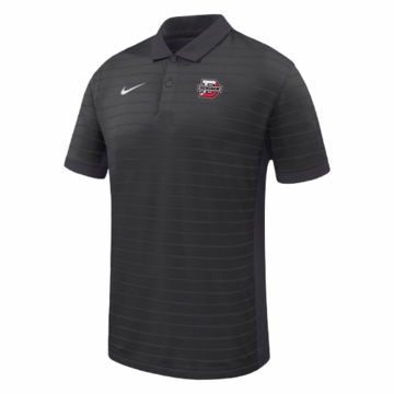 Denison Mens Nike Victory Polo Stripe Black 