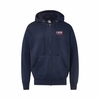 Denison MV Fundamental Fleece Full Zip Hoodie Navy