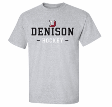 Denison MV Hockey Tee Grey
