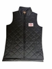 Denison MV Womens Weatherproof Vintage Diamond Quilt Vest Black