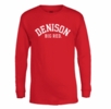 Denison MV Youth Classic Big Red Tee Red Long Sleeve Denison MV Youth Classic Big Red Tee Red Long Sleeve