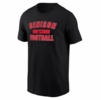 Denison Nike Dri Fit Football Tee Black