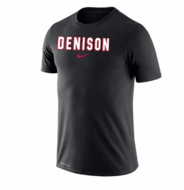 Denison Nike Dri Fit Legend Tee Black
