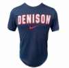 Denison Nike Dri Fit Legend Tee Navy