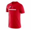 Denison Nike Dri Fit Short Sleeve Tee Red