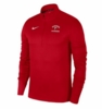 Denison Nike Lacrosse 1/4 Zip Red