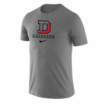 Denison Nike Lacrosse SS Dark Heather