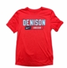 Denison Nike Soccer Dri Fit Tee Red